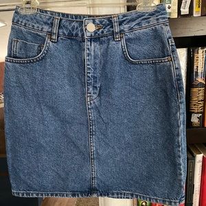 ASOS denim jean skirt US 4 UK 8